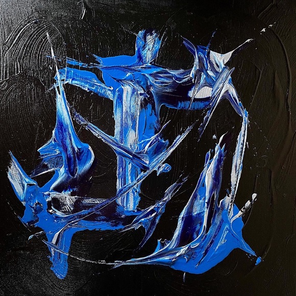 Handmade Abstract Acrylic Painting
